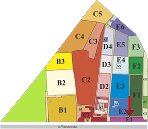 Brak mapy sektorowej