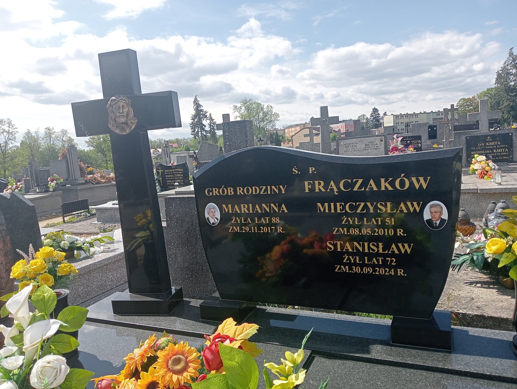 Stanisław Jan Frączak 1952 Nowe Miasto nad Pilicą - Grobonet - Wyszukiwarka osób pochowanych