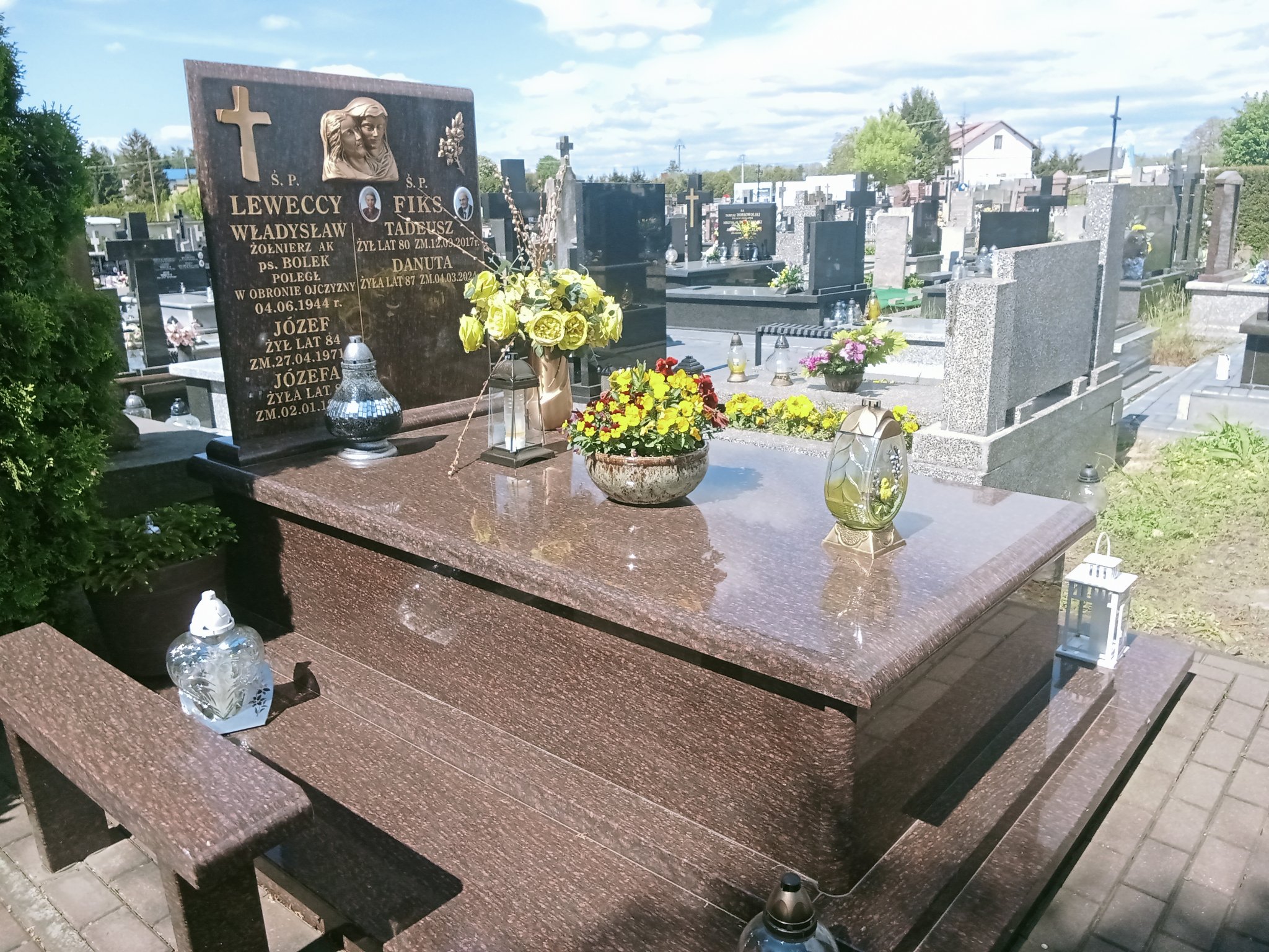 Grób Danuta Fiks