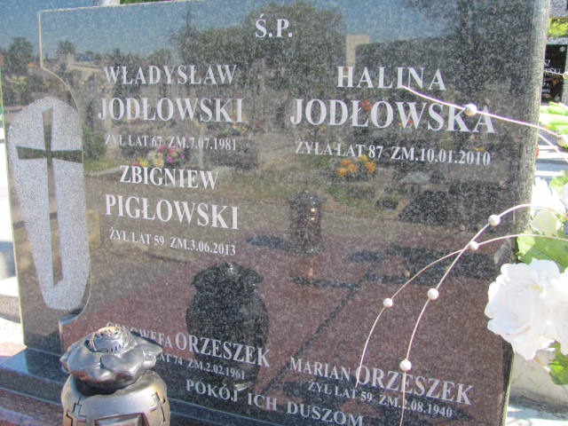 Grób Zbigniew Jodłowski