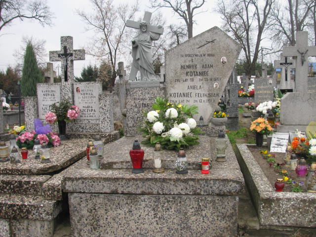 Grób Henryka Joanna Kotaniec