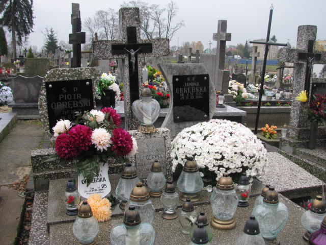 Grób Janina Obrębska