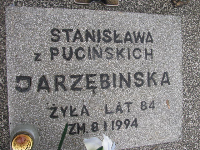Stanisława Jarzębinska Nowe Miasto nad Pilicą - Grobonet - Wyszukiwarka osób pochowanych