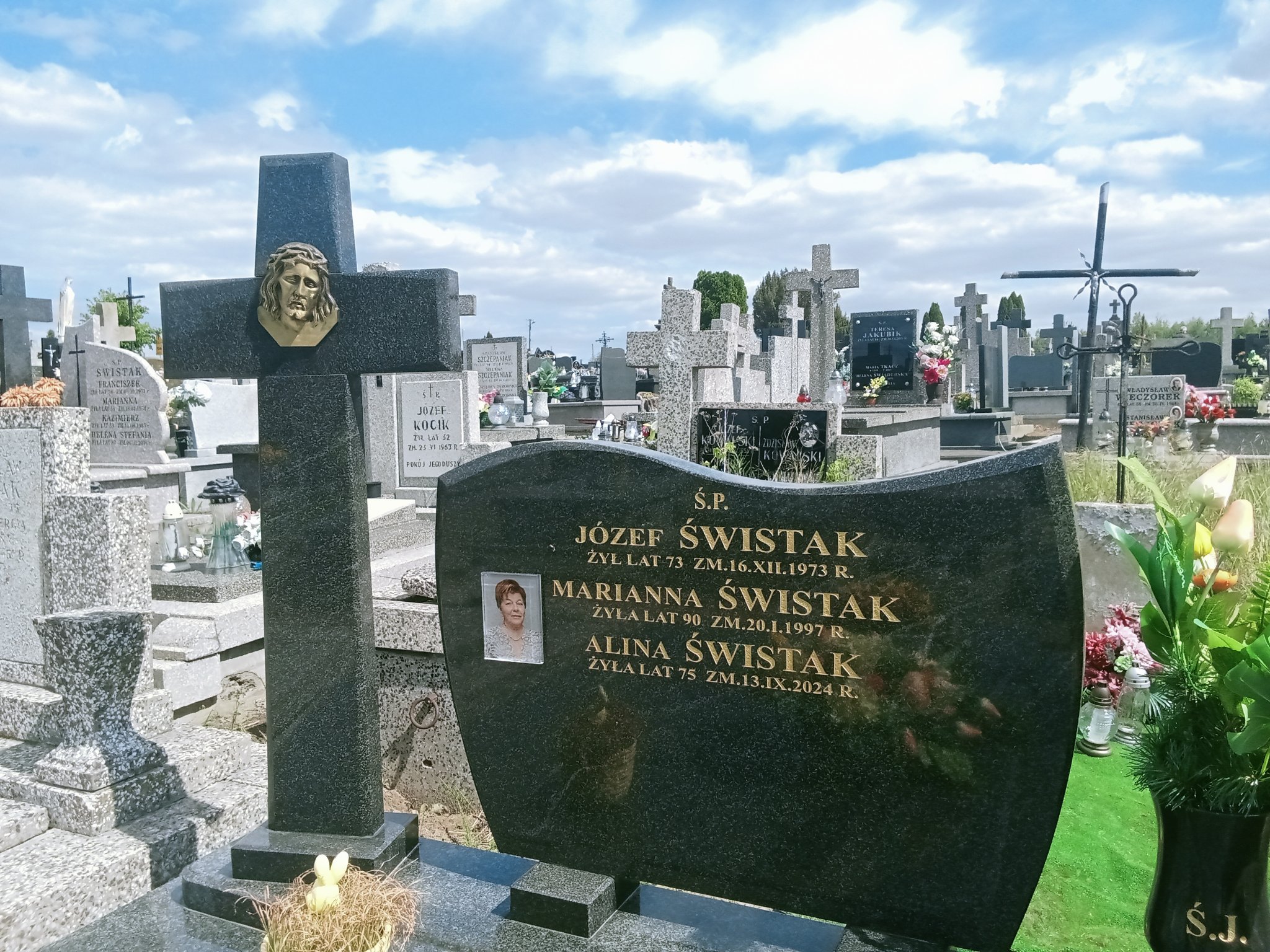 Grób Alina Świstak