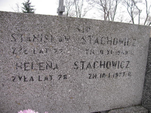 Helena Stachowicz Nowe Miasto nad Pilicą - Grobonet - Wyszukiwarka osób pochowanych