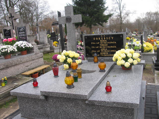 Grób Maria Obrębska