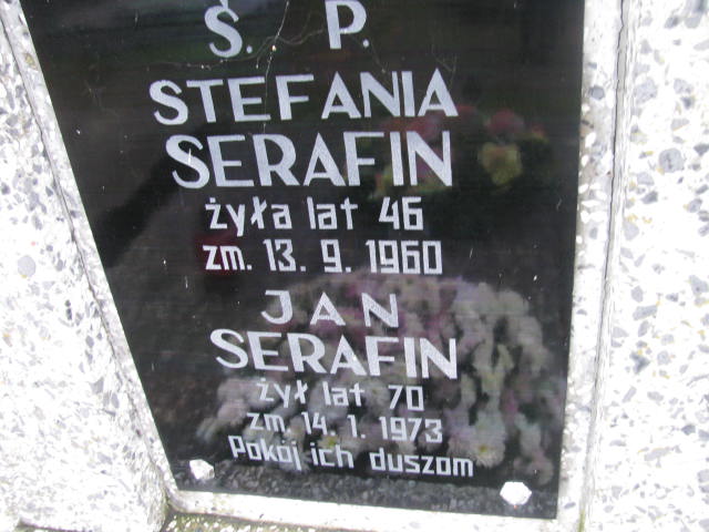 Grób Stefania Serafin