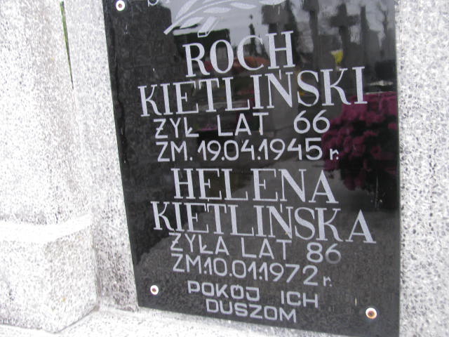 Helena Kietlińska Nowe Miasto nad Pilicą - Grobonet - Wyszukiwarka osób pochowanych